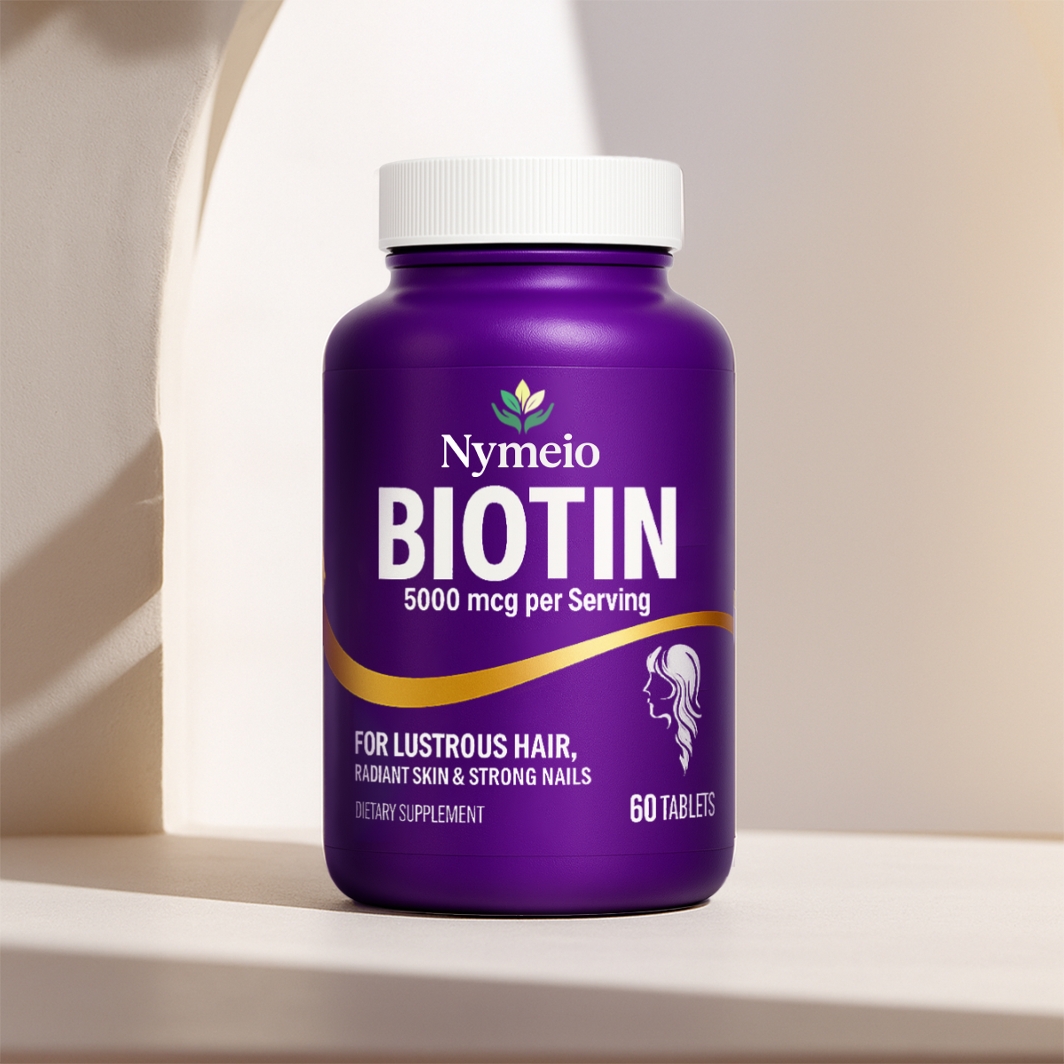Biotin 5000 mcg (Top-Rated Biotin in Pakistan for Rapid Hair Growth)